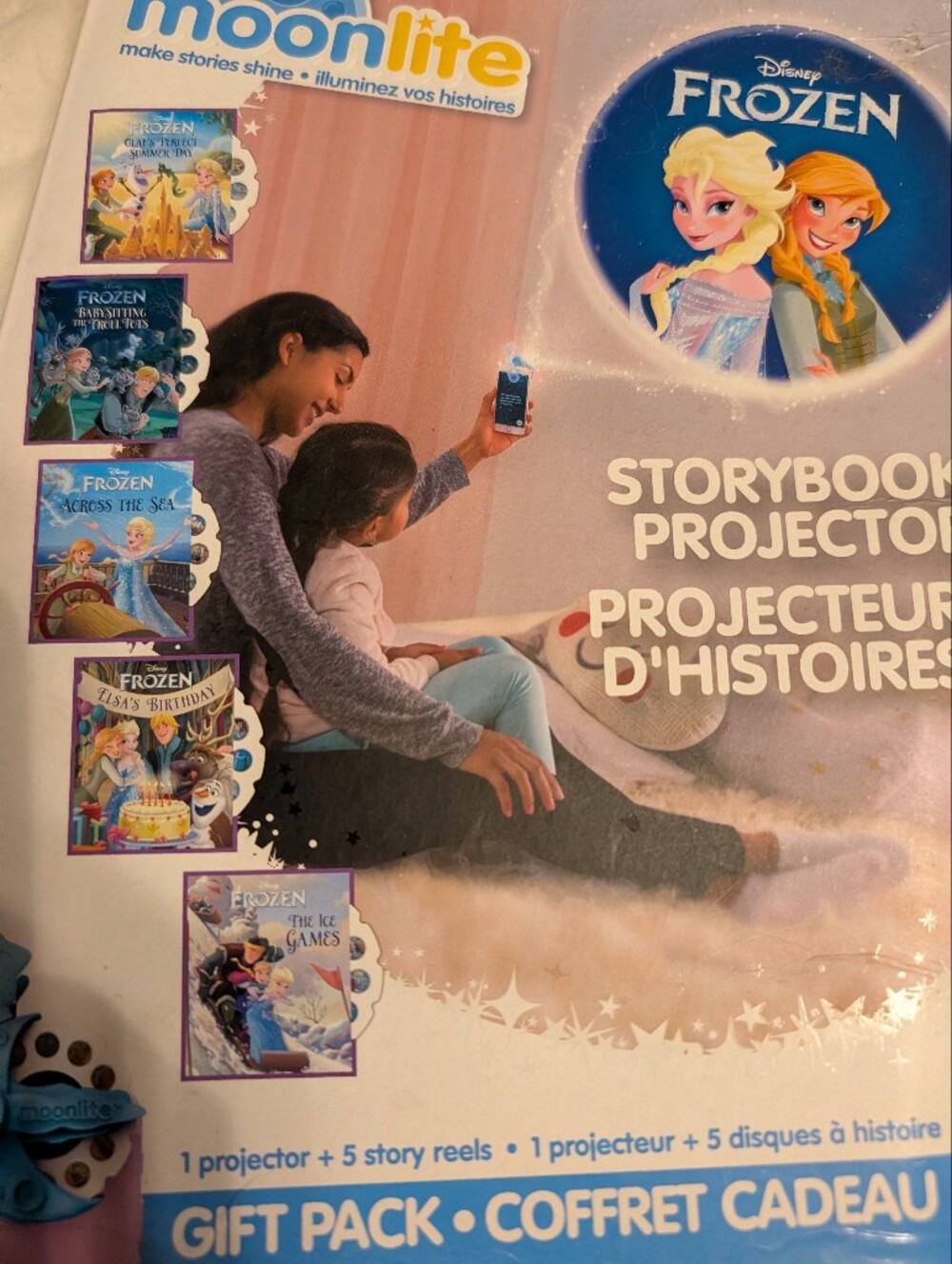 Disney Frozen Moonlite Storybook Projector Reels